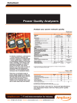 Power Quality Analyzers