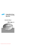 Samsung MCD-CF370 Operating Instructions Manual
