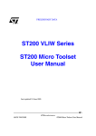 ST200 Micro Toolset User Manual