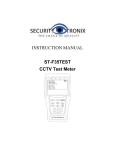 ST-F35TEST User Manual - Surveillance
