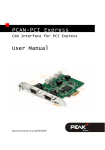 PCAN-PCI Express - User Manual - PEAK