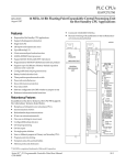 Series 90-70 Programmable Controller Data Sheet Manual, GFK