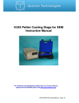 K25X Peltier-Cooled SEM Stage