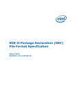 EDK II Package Declaration (DEC) File Format Specification