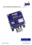 TVOC Instrument User Manual V4.0