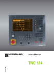 User`s Manual TNC 124 - Absolute Machine Tools