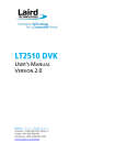 LT2510 DVK - Laird Technologies