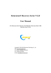 Returnstar® Recovery Series V12.8 User Manual