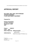 FB44 - National Flood Barrier Testing and Certification Program