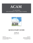 ACAM User Manual - Air Quality Help