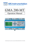 GMA 200-MT Manual - GfG Instrumentation