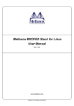 Mellanox OFED Linux User`s Manual