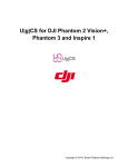 CS and DJI Phantom 3, Inspire 1 and Phantom 2 Vision+