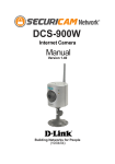 DCS-900W Configuration (continued) - D-Link