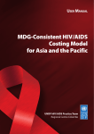 MDG-Consistent HIV/AIDS Costing Model for Asia and the Pacific