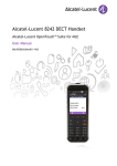 Alcatel-Lucent 8242 DECT Handset - Alcatel