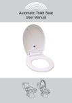 Automatic Toilet Seat User Manual