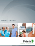 PRODUCT CATALOG - Balehr Medical Devices, Inc