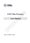 LVP2000/3000 User manual