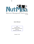 NutMan User`s Manual
