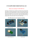 CYCLOPS OSD USER MANUAL V4.0