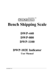 Bench Shipping Scale