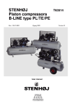 Stenhoj PE50 B-line T63514D Parts & Instructions