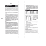 OIL & CANDY THERMOMETER INSTRUCTIONS