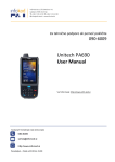 Unitech!PA690! User%Manual% - Info-kod