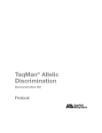 TaqMan® Allelic Discrimination Demonstration Kit