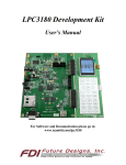 NXP LPC3180 Demo User`s Manual Rev2