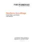 NexSens AccuStage