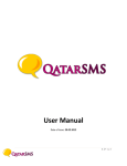 User Manual - Qatar SMS Service Provider