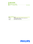 UM10208 LPC288x User manual