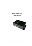 Aviosys IP Video 9310 user manual