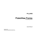 FlukeView Forms - RS Components International