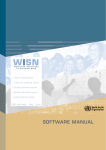 SOFTWARE MANUAL - World Health Organization