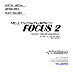 MELLTRONICS F2 USER MANUAL