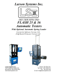 FLASH 25 & 36 User Manual