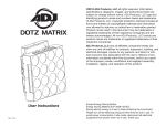 Dotz Matrix User Manual
