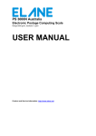 USER MANUAL - Elane.net Home