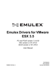 VMware ESX 3.5.0 U5 7.4.0.52 User Manual