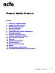 Report Writer Manual