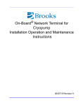 On-Board Cryopump Network Terminal for Cryopump (8040719)