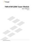 TWR-K70F120M Tower Module User`s Manual