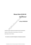 Mouse Renin ELISA Kit User Manual Catalog