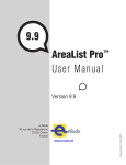 AreaList Pro manual - e-Node