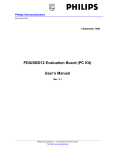 PDIUSBD12 Evaluation Board (PC Kit) User`s Manual