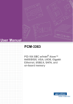 User Manual PCM-3363