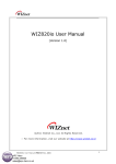 WIZ820io User Manual